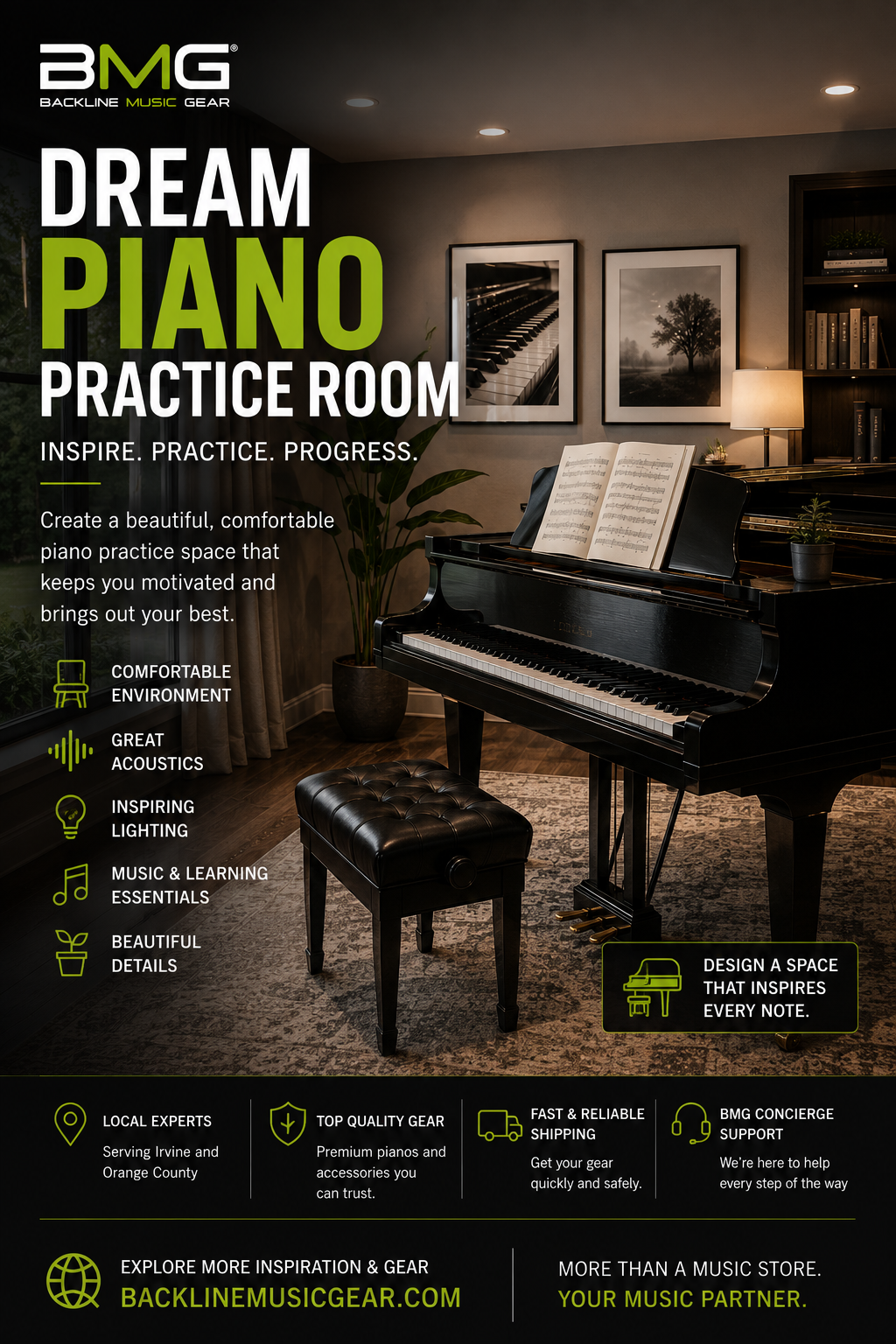 Dream Piano Practice Room: How to Create a Beautiful Space That Inspires Every Practice Session (2026 Guide)