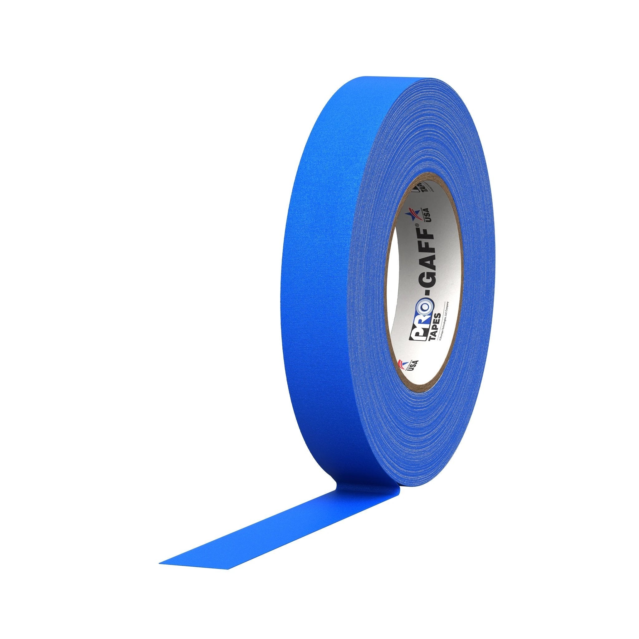 Pro Tapes Pro Gaff Gaffers Tape – 1" x 55 Yard Roll (Multiple Colors)
