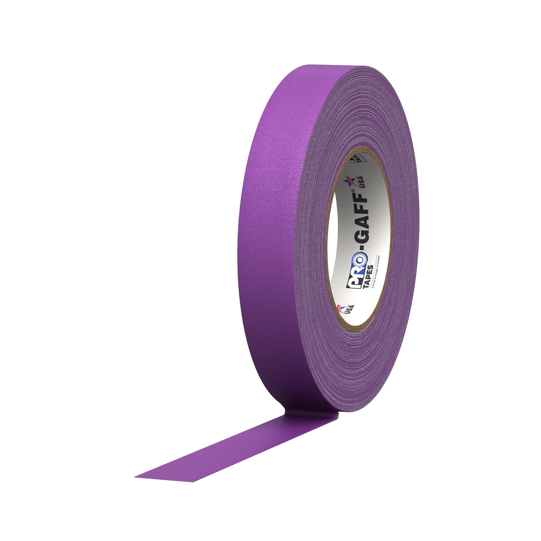Pro Tapes Pro Gaff Gaffers Tape – 1" x 55 Yard Roll (Multiple Colors)