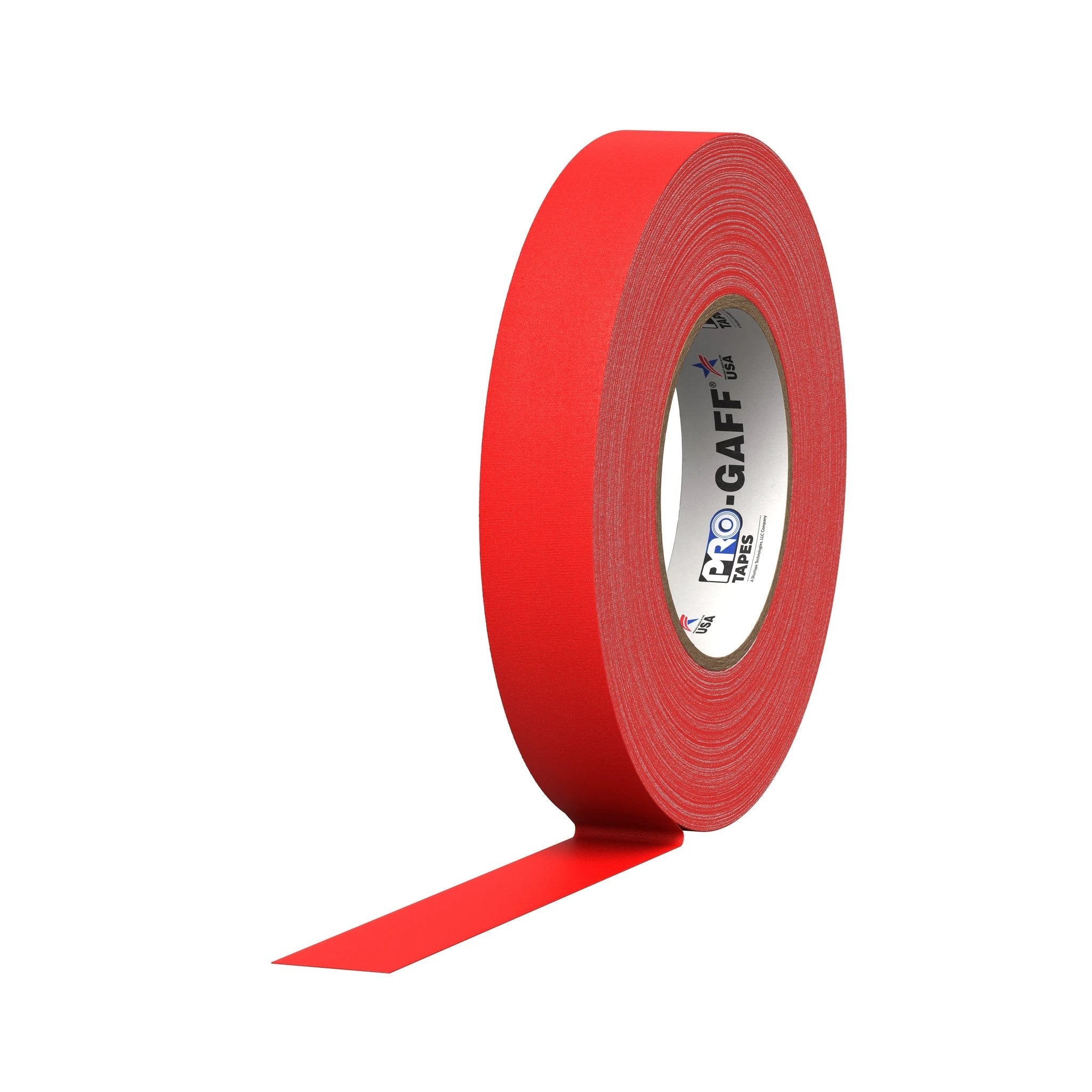Pro Tapes Pro Gaff Gaffers Tape – 1" x 55 Yard Roll (Multiple Colors)