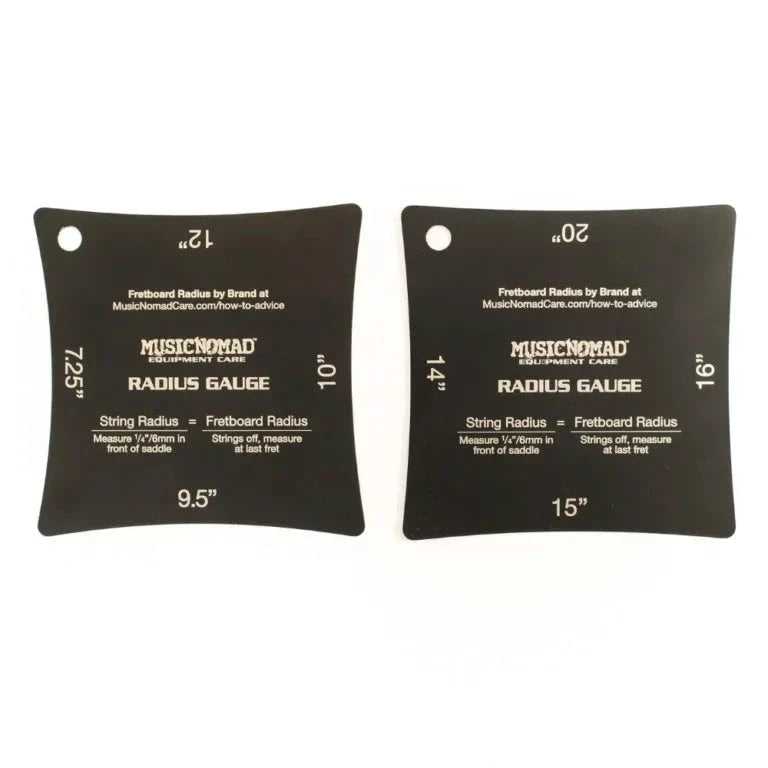Music Nomad Precision Radius Gauge Set – 2 Pak