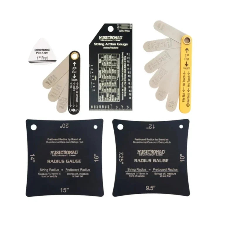 Music Nomad Precision Setup Gauge Set – 6 pc.
