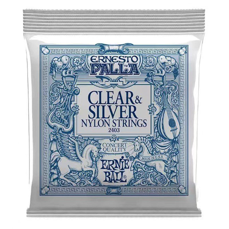 6 sets of Ernie Ball 2003-2008Folk strings，2403-2409classical strings for electric & acoustic guitars