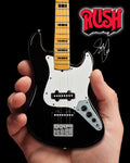 Geddy Lee Fender™ Jazz Bass™ with Black Inlays Miniature Bass Guitar Replica - Officially Licensed