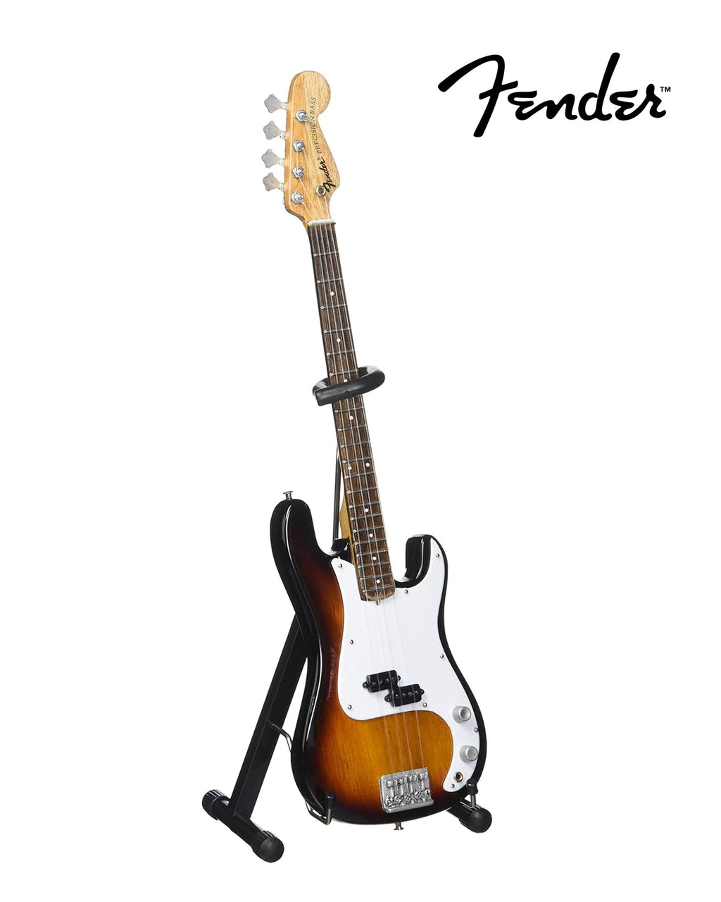 Officially Licensed Miniature Classic Sunburst Fender™ Precision Bass™ Guitar