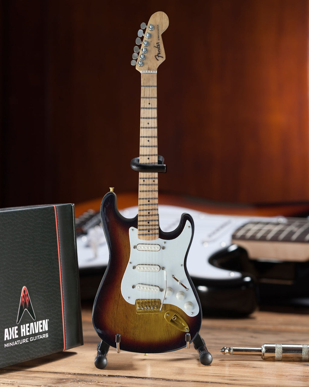 60th Anniversary Fender™ Sunburst Strat™ Guitar & Case Set Collection