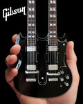 Slash Gibson 1966 EDS-1275 Doubleneck - Aged Mini Guitar Replica Model