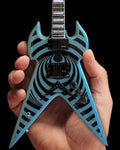 Zakk Wylde WARHAMMER Pelham Blue Vertigo Mini Guitar Replica Collectible
