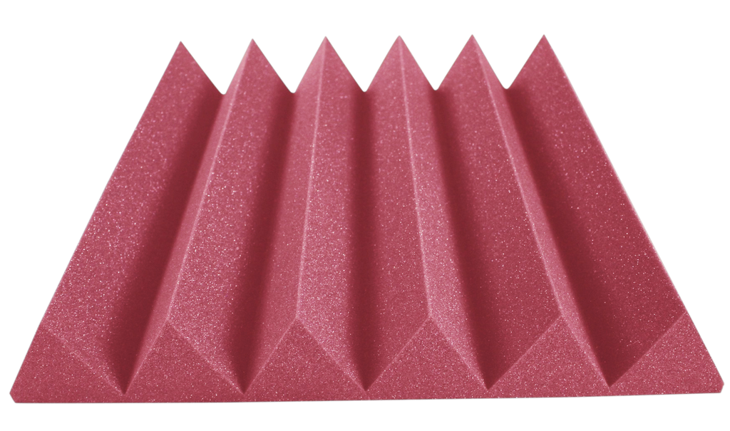 4 Inch Acoustic Foam Wedge Style Panels - 13 Color Options