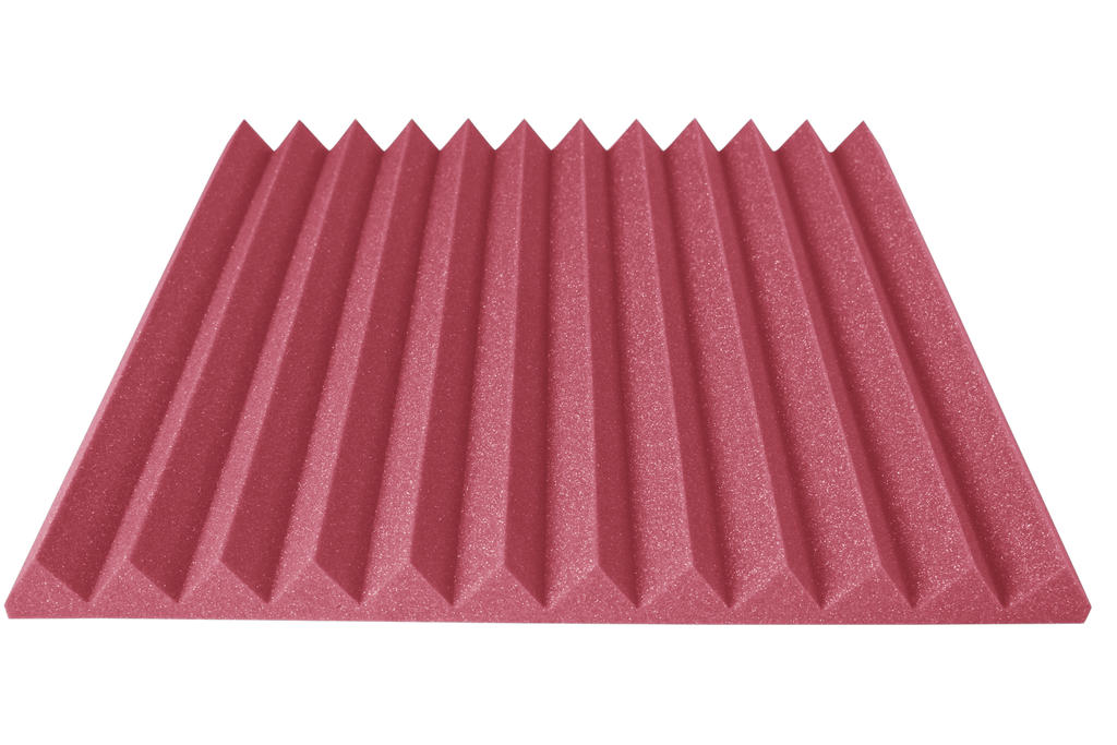 2 Inch Acoustic Foam Wedge Style Panels - 13 Color Options