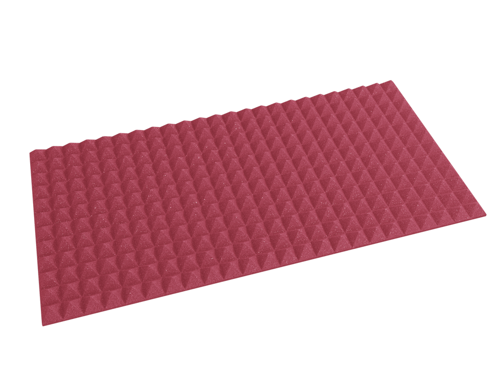 2 Inch Acoustic Foam Pyramid Style Panels - 13 Color Options