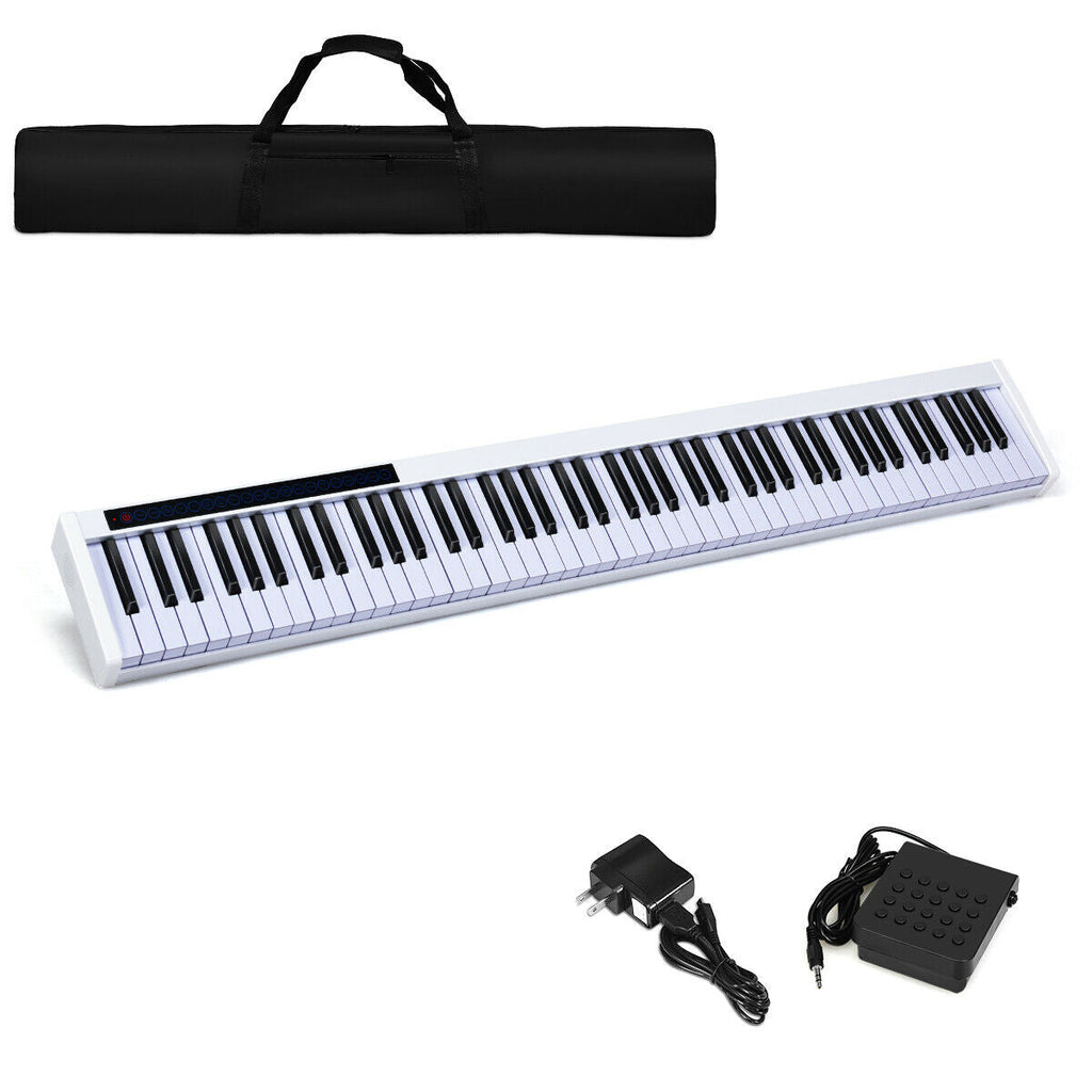 88-Key Portable Electronic Piano with Voice Function
