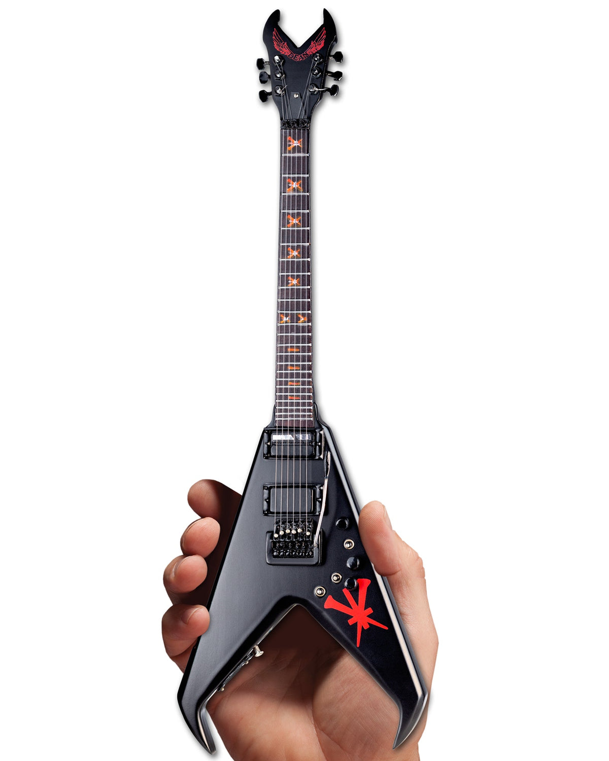 Kerry King Dean USA V Limited Edition Custom Mini Guitar - Officially Licensed