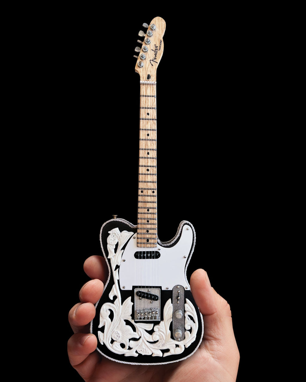 Waylon Jennings Tribute Mini Fender™ Tele™ Guitar Replica - Officially Licensed
