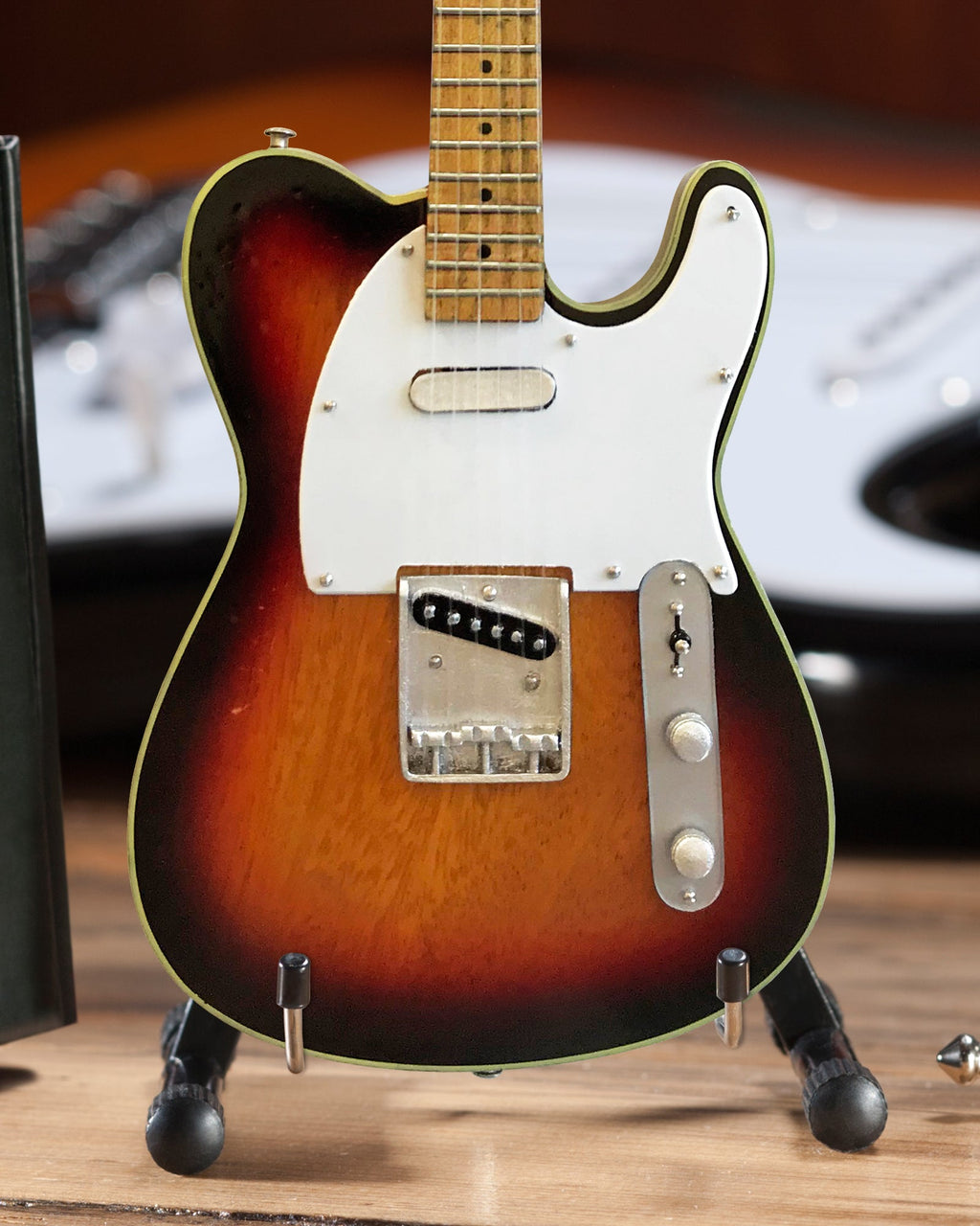 Vintage Fender™ Telecaster® Miniature Guitar Replica - Sunburst