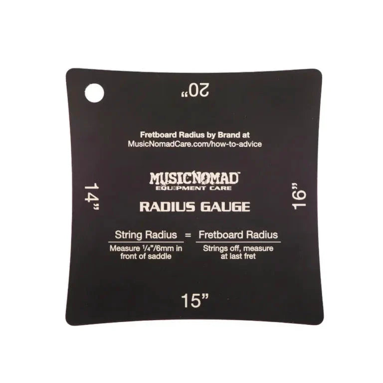 Music Nomad Precision Radius Gauge Set – 2 Pak