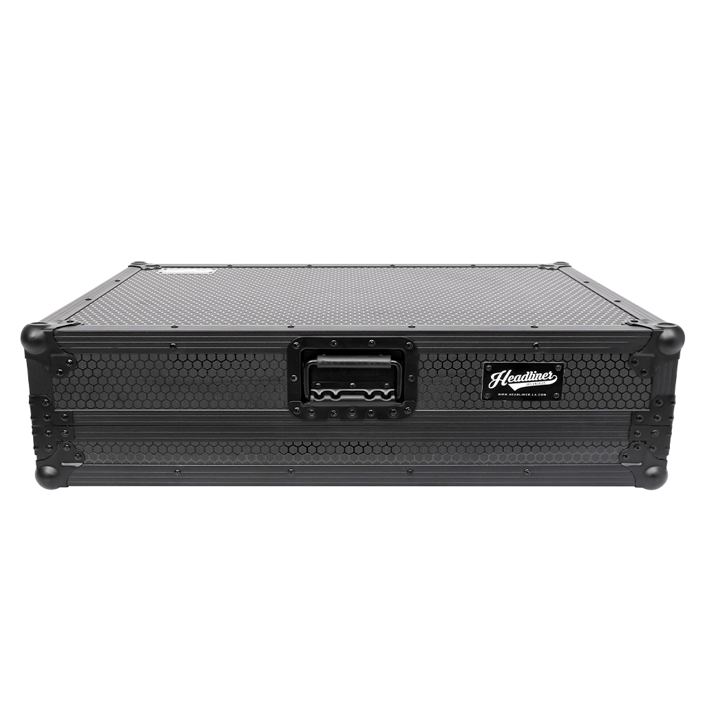 Headliner HL10012 - Pitch Black Flight Case for DDJ-FLX10 W/ Laptop Platform