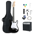 39 Inch Full Size Electric Guitar Beginner Kit with Amplifier for Starter