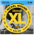 D'Addario EXL125 XL Nickel Wound Electric Guitar Strings - .009-.046 Super Light Top/Regular Bottom