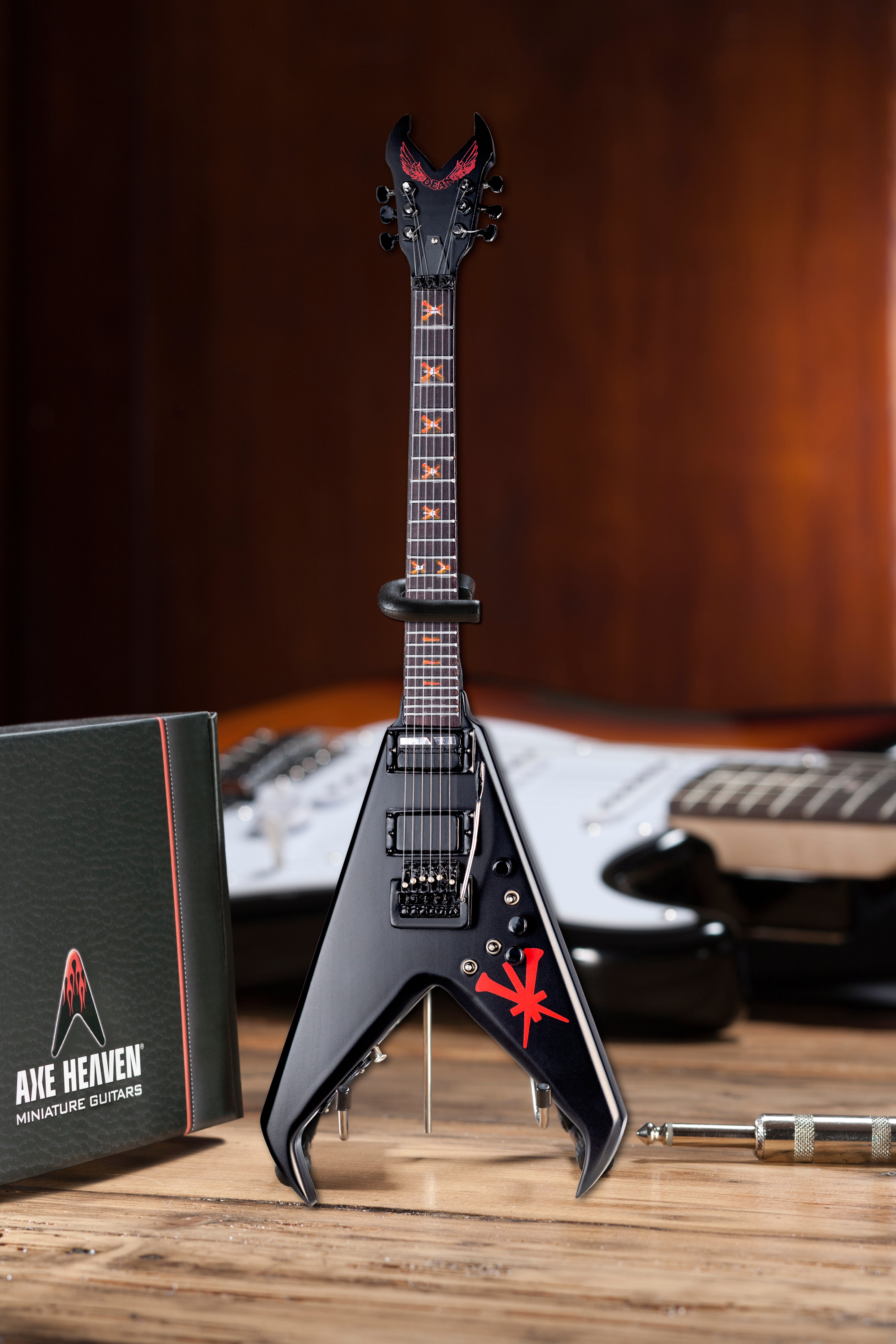 Kerry King Dean USA V Limited Edition Custom Mini Guitar - Officially Licensed