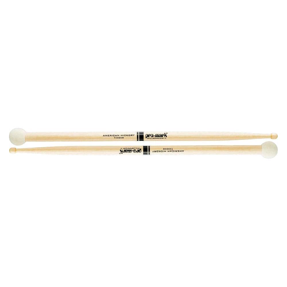 ProMark Hickory SD5 Light Multi Percussion Stick, Wood Tip, Felt Butt