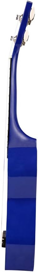 POMAIKAI Soprano Ukulele for Beginners, Ukelele 21" Beginner Instrument for Adults Wood Guitar Small (Dark blue)