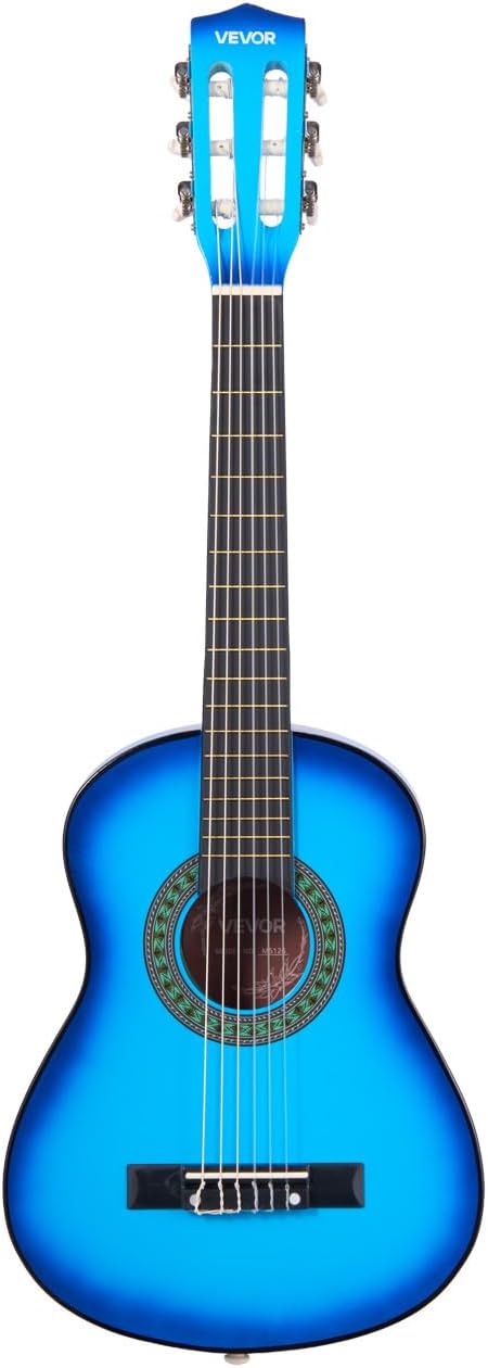 VEVOR Acoustic Guitar, Classical Guitar Starter Kit for Beginners, with Nylon Strings, Basswood Guitar, for Kids Adults Girls Boys Students