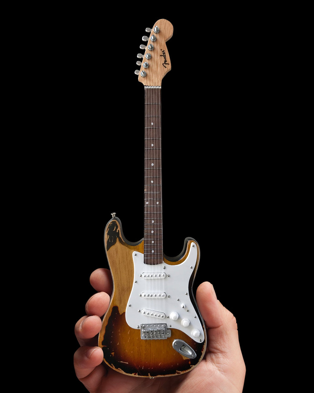 Officially Licensed Kenny Wayne Shepherd Mini Fender™ Strat™ Vintage 1961 Sunburst Guitar Model