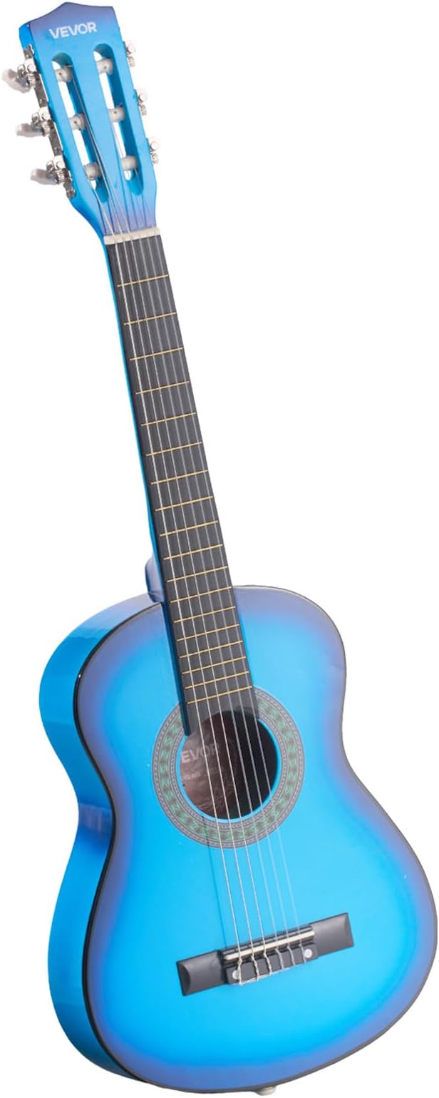 VEVOR Acoustic Guitar, Classical Guitar Starter Kit for Beginners, with Nylon Strings, Basswood Guitar, for Kids Adults Girls Boys Students