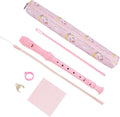 Recorder Instrument for Beginner Adults,8-Hole Soprano Descant Recorder Music Flute with Cleaning Rod & Case Bag For Home Entertainment(2-Pink Unicorn2)