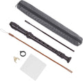 Recorder Instrument for Beginner Adults,8-Hole Soprano Descant Recorder Music Flute with Cleaning Rod & Case Bag For Home Entertainment(6-Woven Grey)