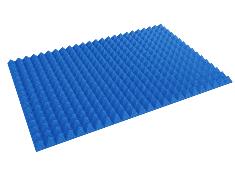 3 Inch Acoustic Foam Pyramid Style Panels - 13 Color Options
