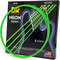 DR Strings HI-DEF NEON Green Bass Guitar Strings NGB5-40