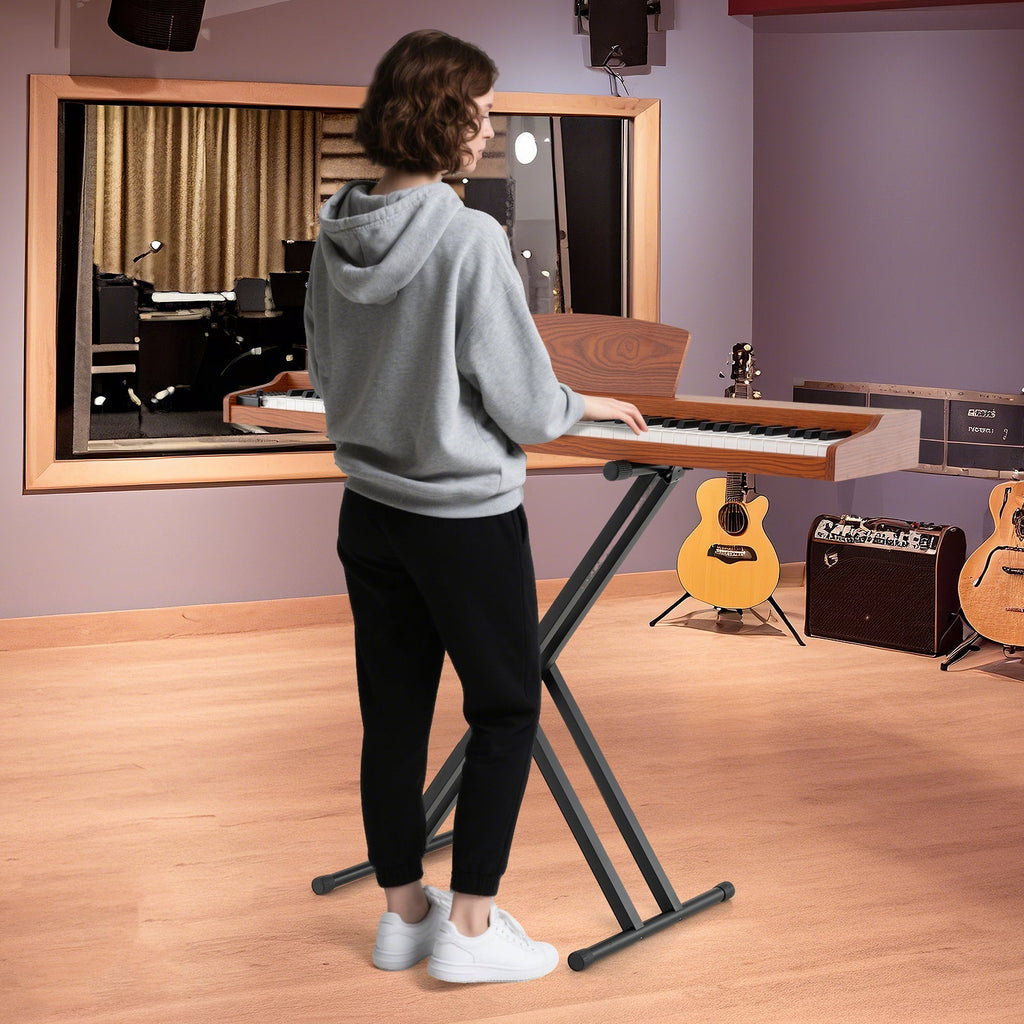 88-Key Keyboard Piano Set with Adjustable Stand