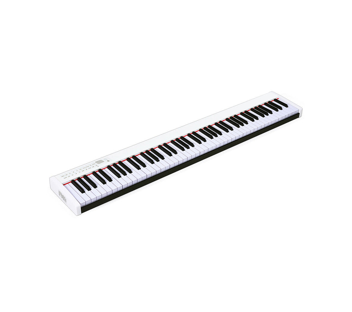 88-Key Portable Full-Size Semi-weighted Digital Piano Keyboard