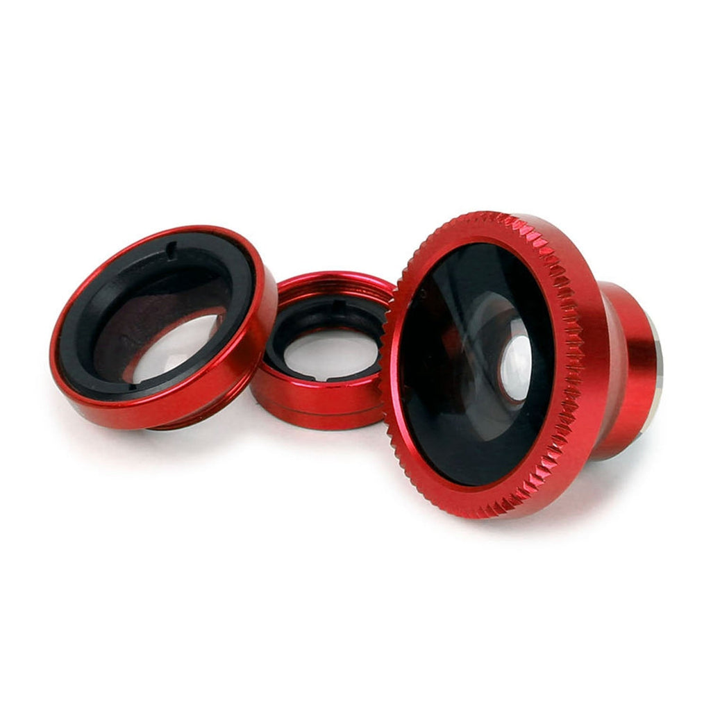 Phone Camera Lens Kit Magnetic 180¡Fisheye Lens 0.67xWide Angle 10X Macro Lens for iPhone X /8/7/6s Samsung Galaxy S10/S9