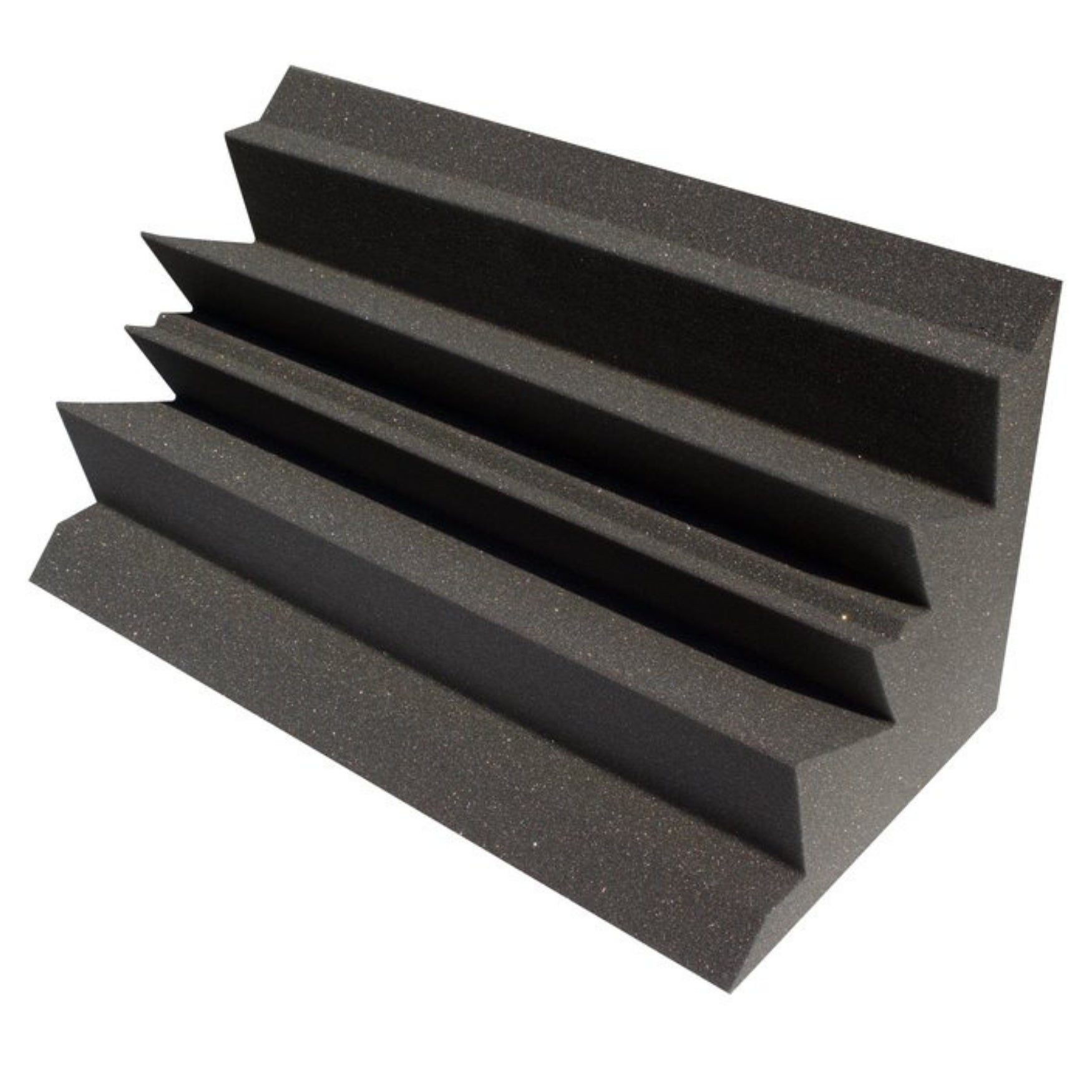 Acoustic Foam Corner Bass Traps, 12 x 12 x 24 Inch, NRC 1.20, 13 Colors