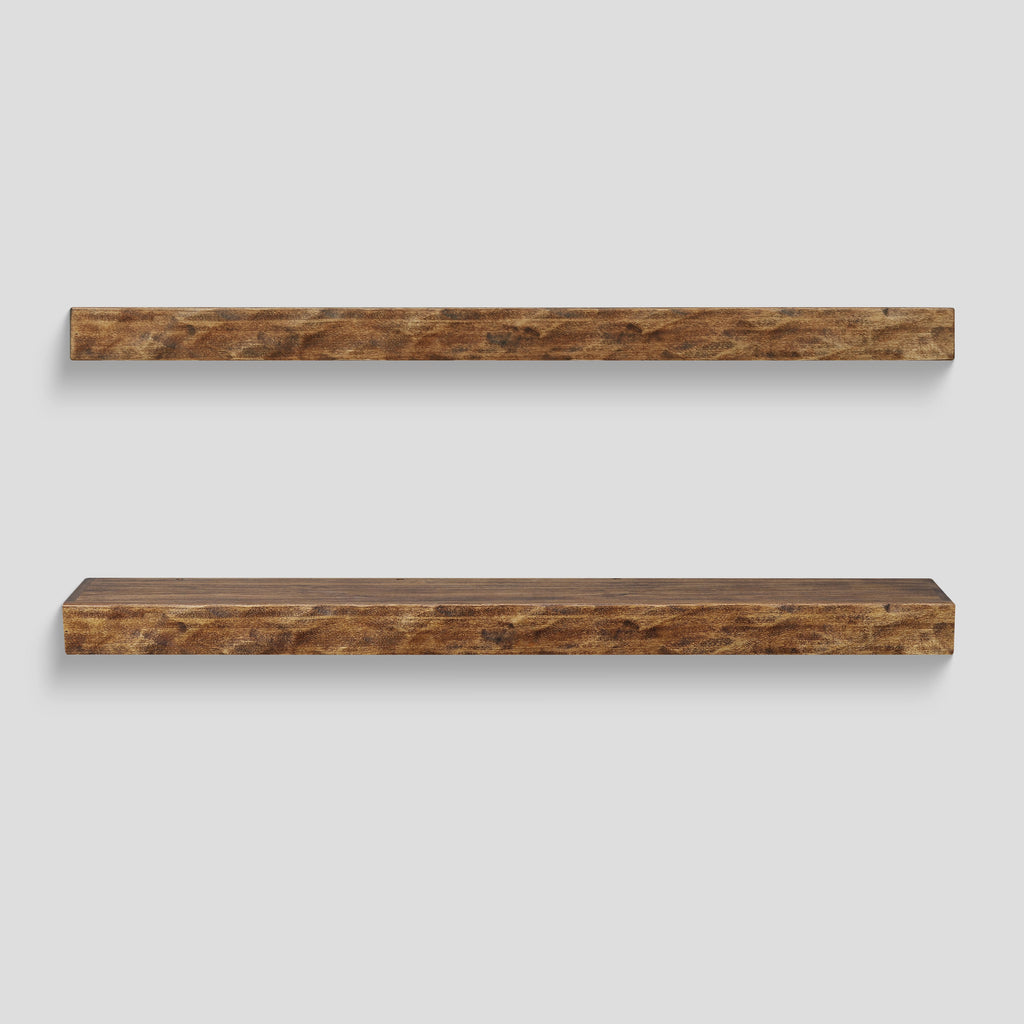 Hewn Floating Kitchen Shelf – Real Wood