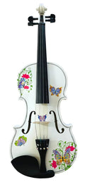 Butterfly BLING II White Violin Outfit
