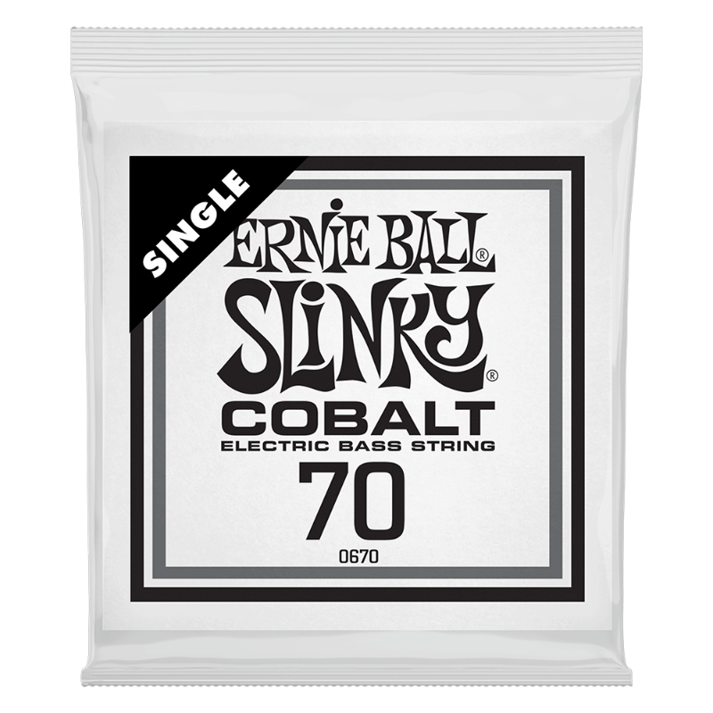 Ernie Ball Cobalt Wound Electric Bass String Single