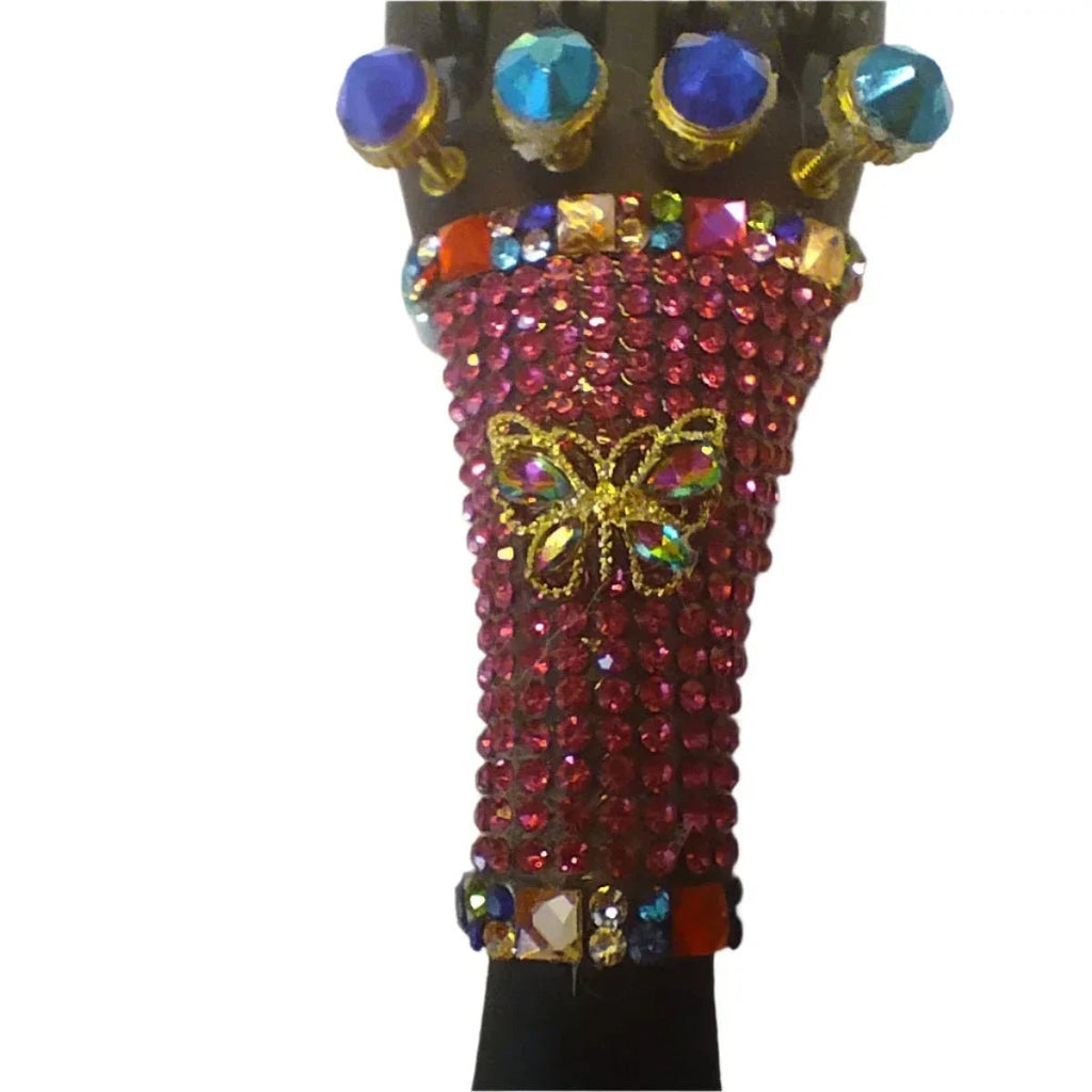 Butterfly Bling Violin Tailpiece