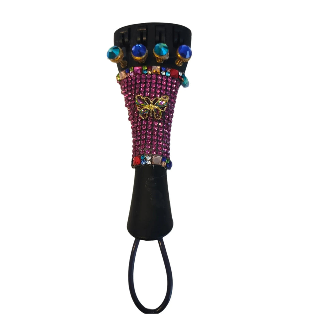 Butterfly Bling Violin Tailpiece
