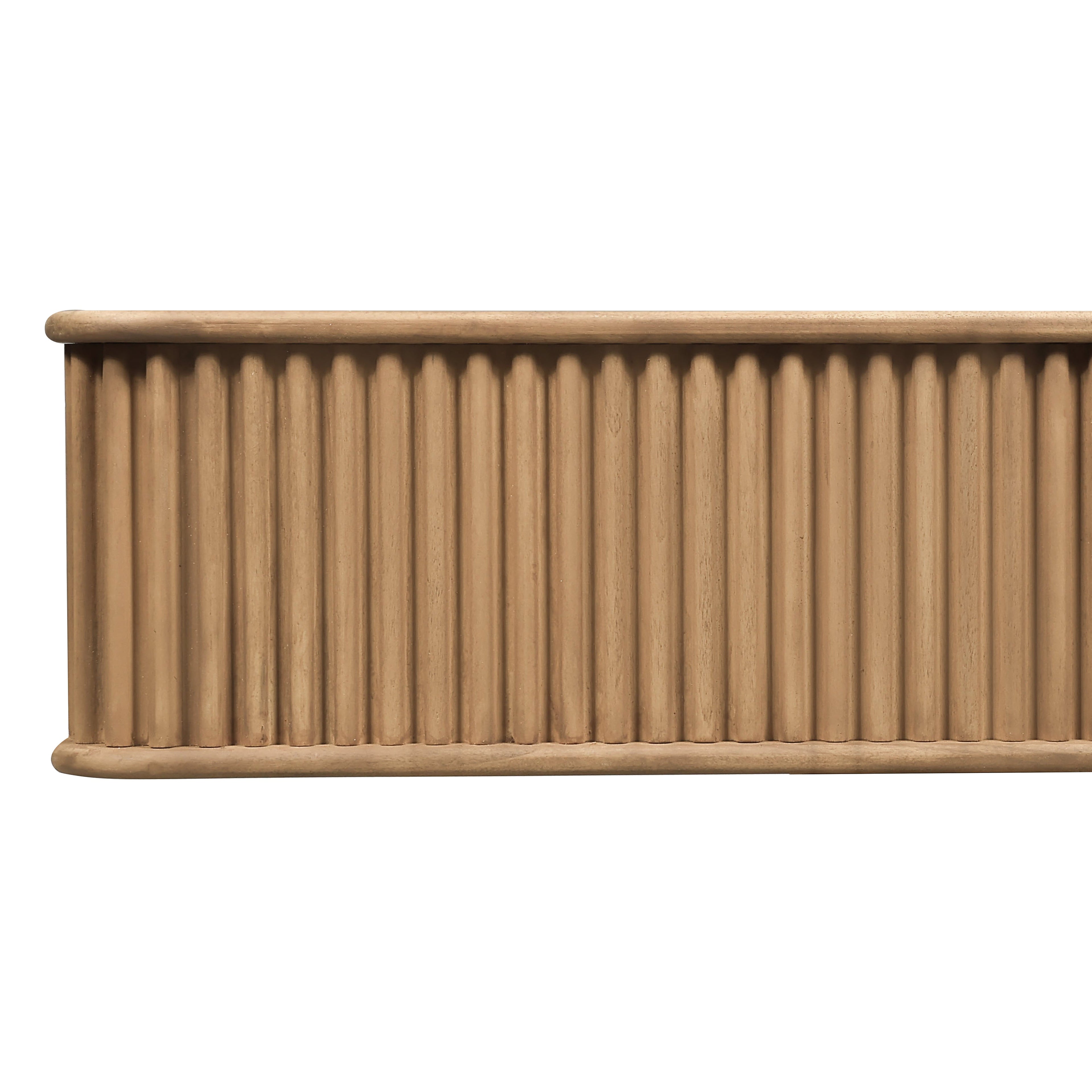 Fluted Fireplace Mantel Shelf – Real Wood