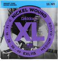 D’Addario EXL115 XL Nickel Electric Guitar Strings – 11-49 Medium