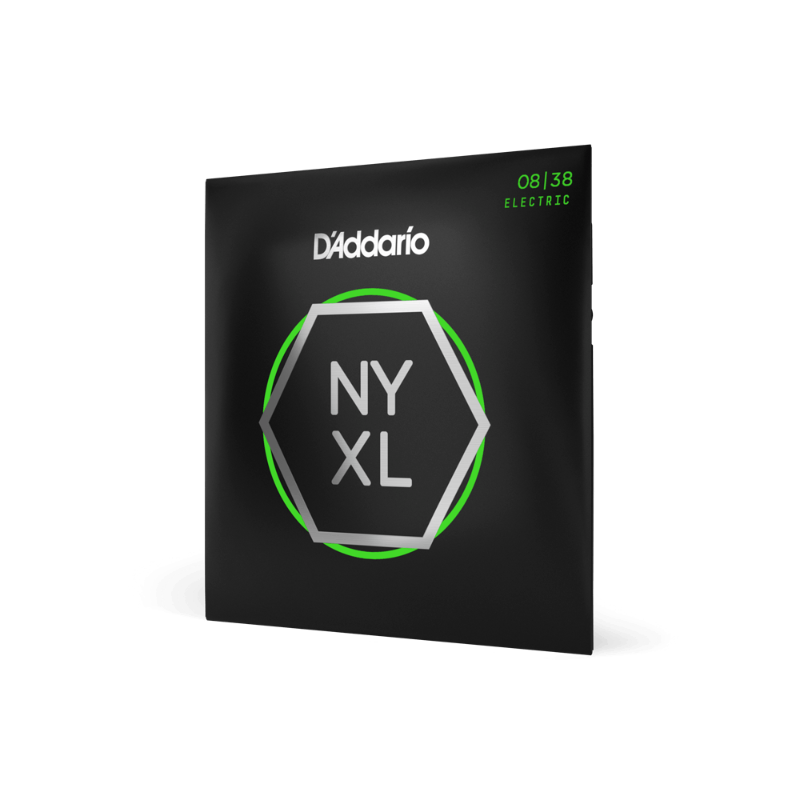 D'Addario NYXL0838 NYXL Electric Guitar Strings, 08-38 Extra Super Light