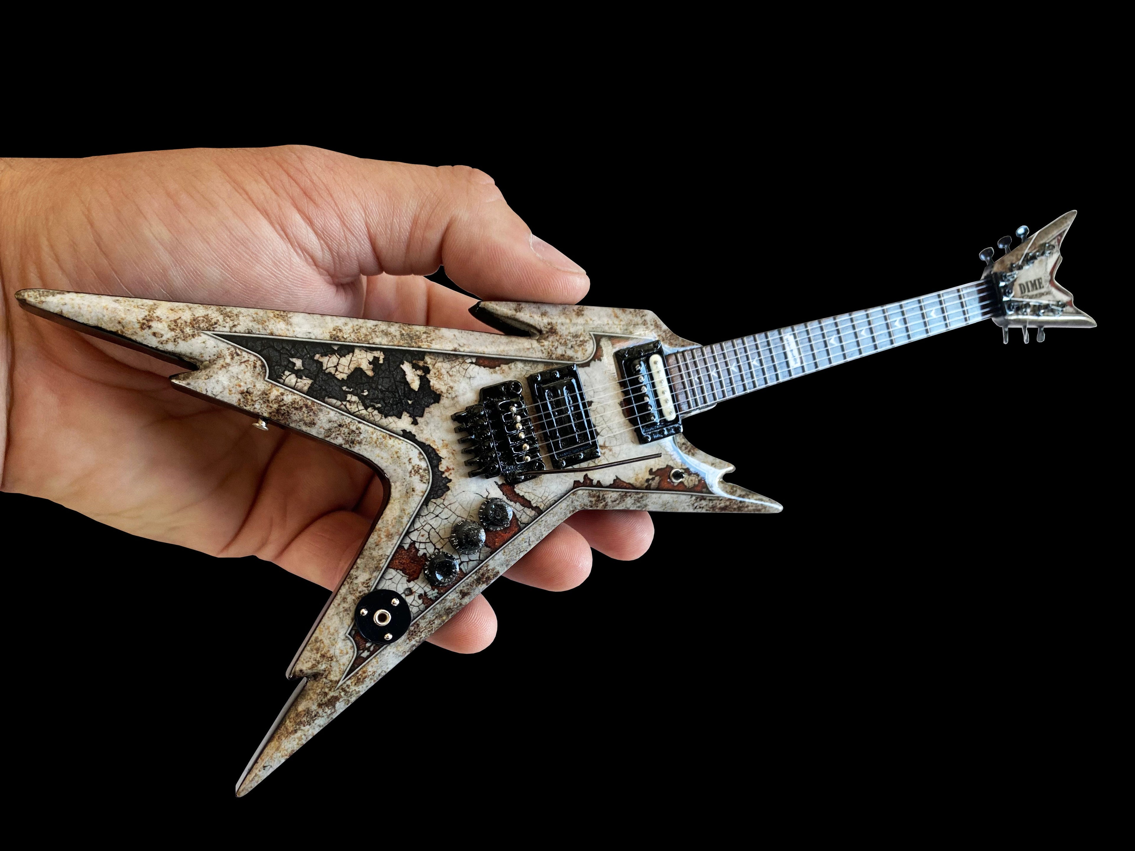 Dean Dimebag Rust Razorback Mini Guitar - Officially Licensed