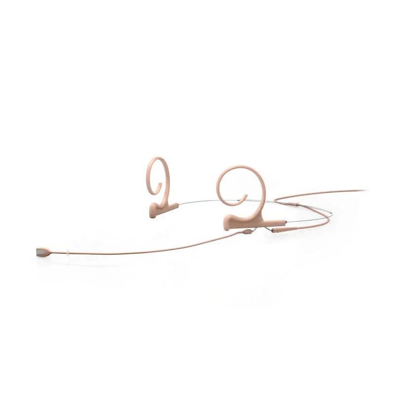 DPA 4188 CORE Slim Directional Flex Headset Microphone, 120mm Boom, Beige, TA4F Mini-XLR (4188-DC-F-F10-LH)