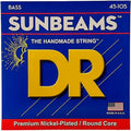 DR Sunbeams Bass Strings – 45-130 Medium (5-String, Nickel Plated)