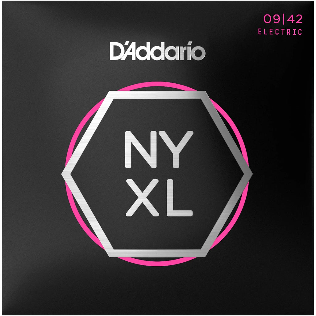 D'Addario NYXL0942 NYXL Electric Guitar Strings, 09-42 Super Light