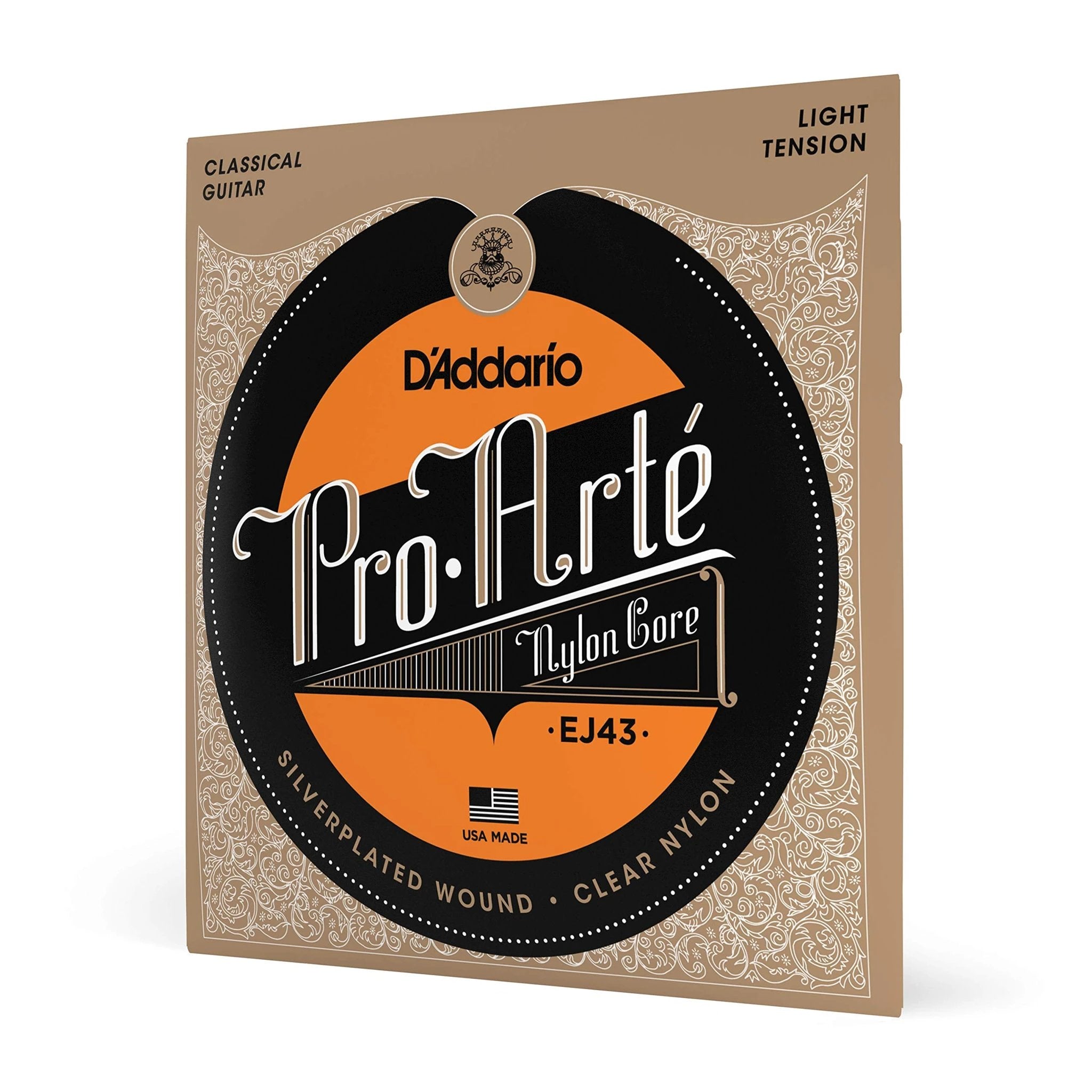 D'Addario EJ43 Light Tension, Pro-Arte Nylon Classical Guitar Strings